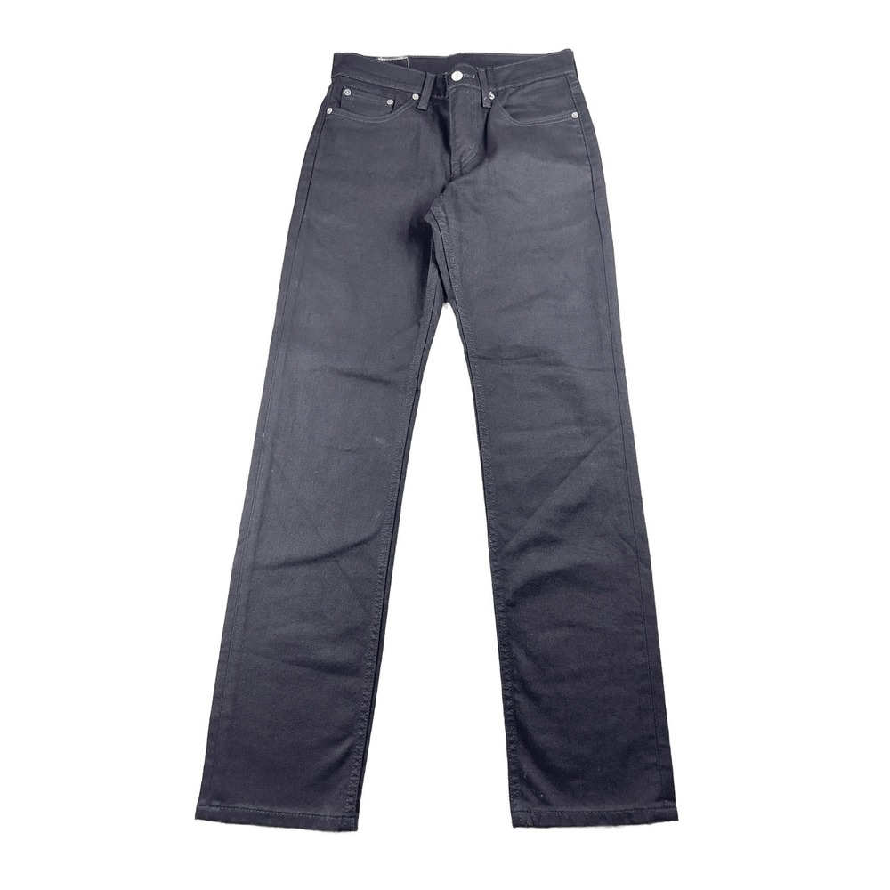 Levi's 514 Straight Jeans Men W29 L32 Black Stretch Zip Fly Workwear Western